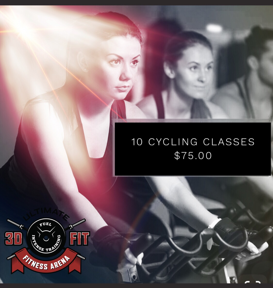 Cycling classes 10 for $75.00