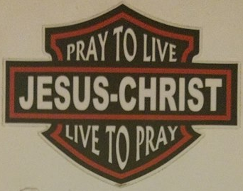 Pray to Live Decal