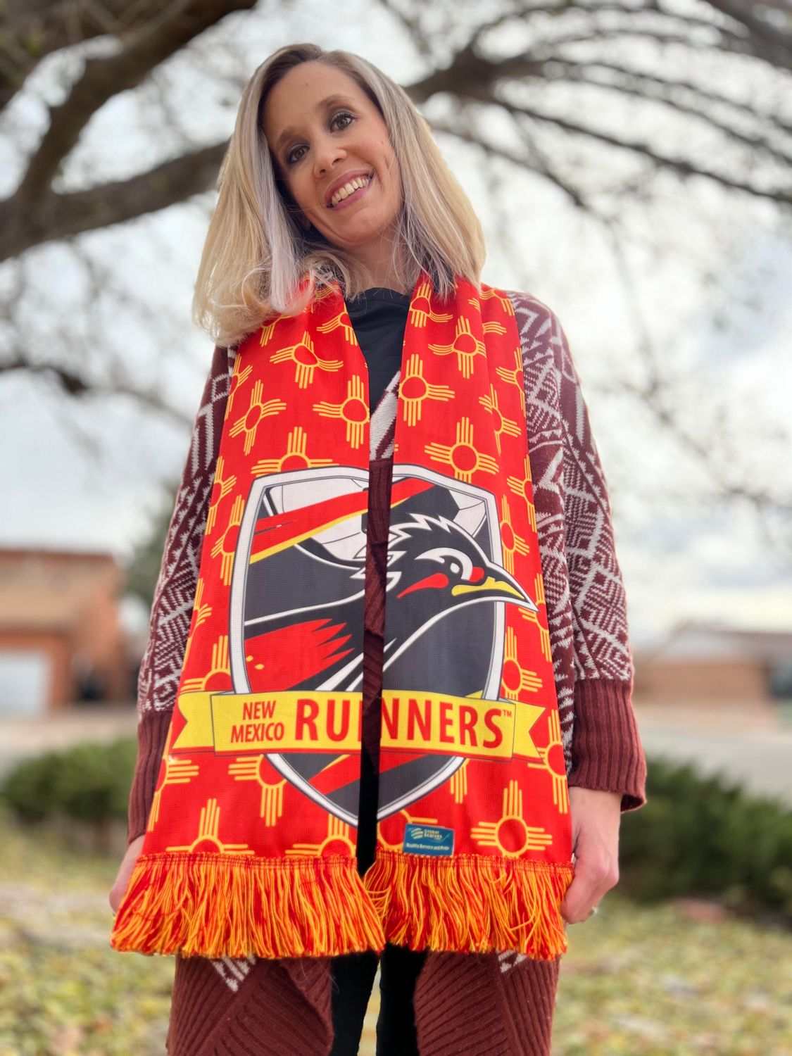 New Mexico Runners 100% New Mexico Scarf