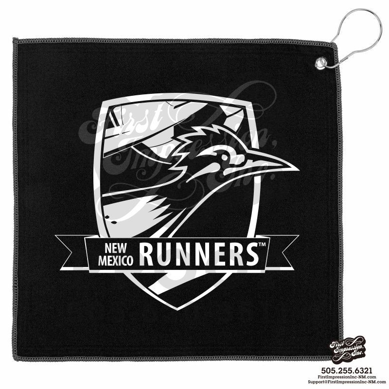 Runners Shield Golf Towel