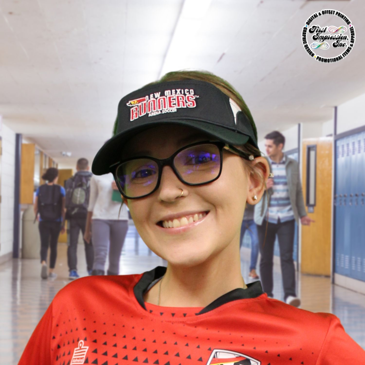 New Mexico Runners Visor