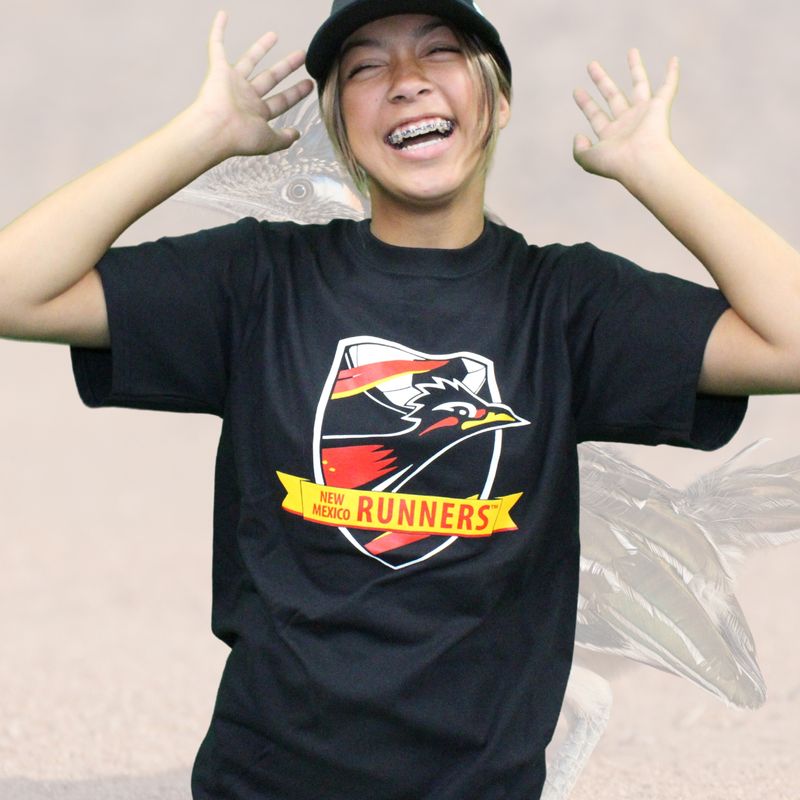 Runners Shield Logo Tee - Youth