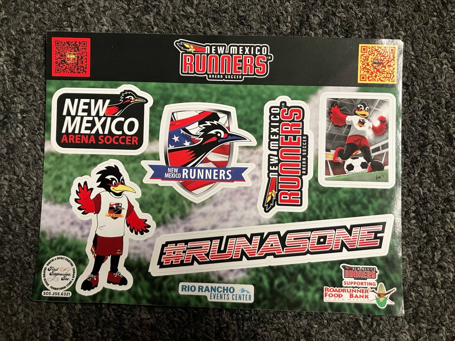 Runner Sticker Sheet
