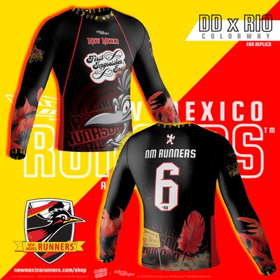 Season 6 Runners Warm Up Jersey-  Youth Black