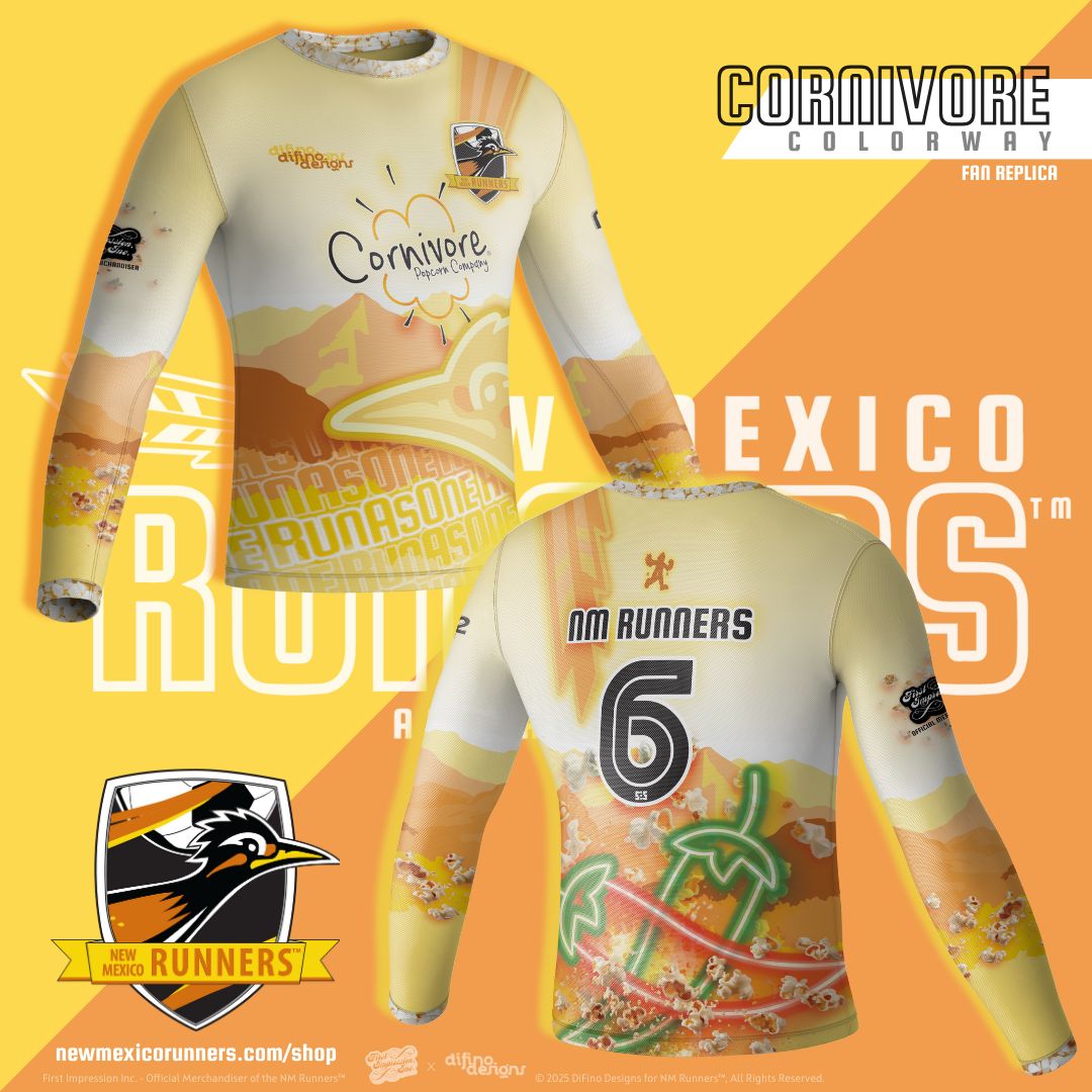 Season 6 Runners Warm Up Jersey-  Youth Gold