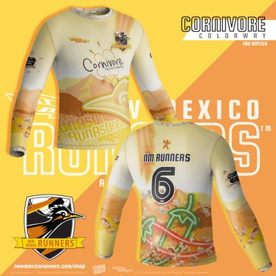 Season 6 Runners Warm Up Jersey-  Youth Gold