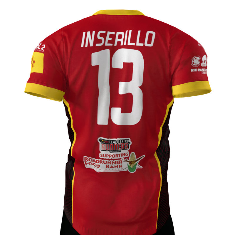 Pete Inserillo #13 Replica Home Jersey