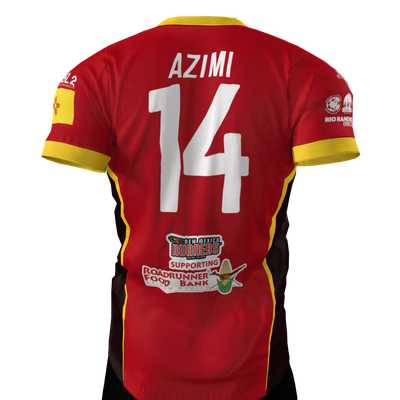 Atif Azimi #14 Replica Home Jersey