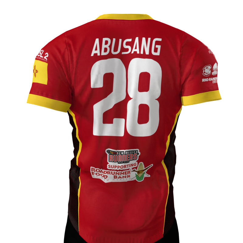 Adam Abusang #28 Replica Home Jersey