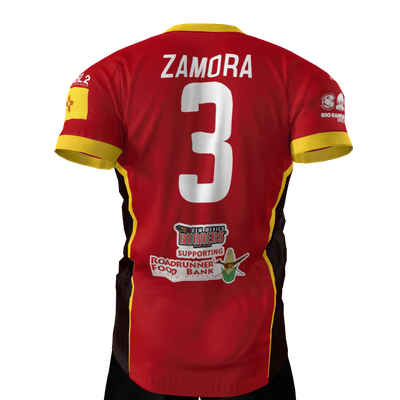 Terry Zamora #3 Replica Home Jersey