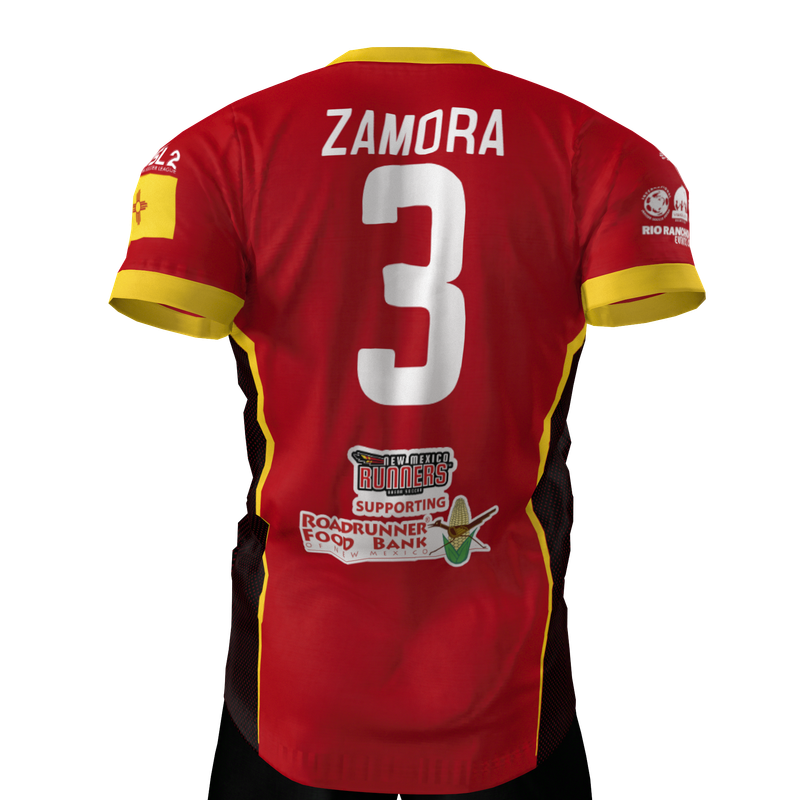 Terry Zamora #3 Replica Home Jersey