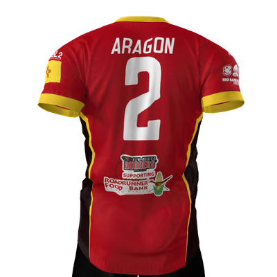Vince Aragon #2 Replica Home Jersey
