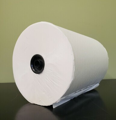 Premium White Paper Towel Rolls
