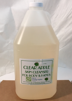 Hand Soap Lotion Clear Apple Skin Cleanser. Hand Soap Lotion Clear Apple Skin Cleanser.