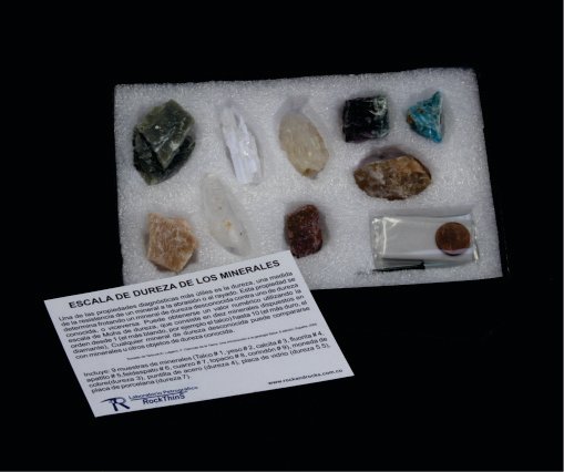 Escala de dureza de la Minerales
