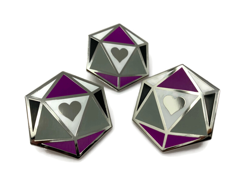 Asexual Pride Pin
