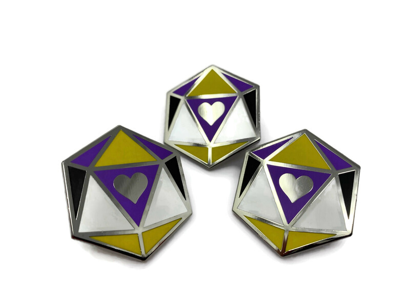 Non-Binary Pride Pin