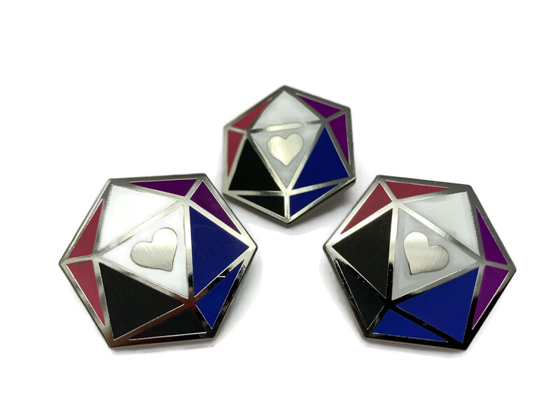 Genderfluid Pride Pin