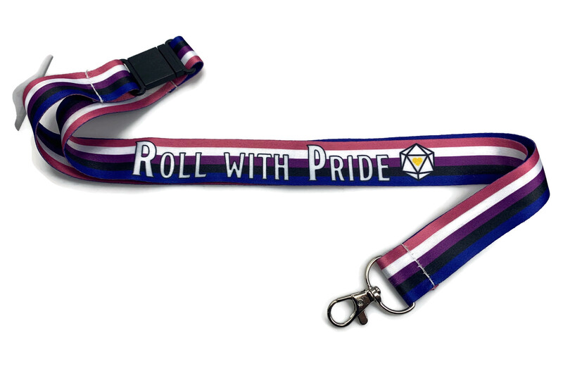 Genderfluid Lanyard