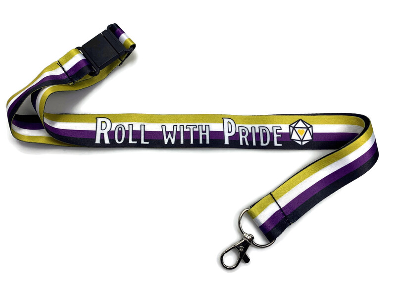 Nonbinary Lanyard