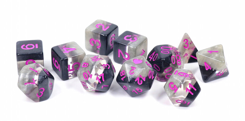 Demisexual Pride Dice Set
