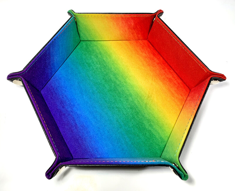 Rainbow Pride Dice Tray
