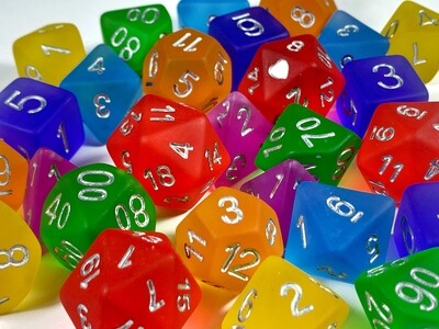Frosted Pride Dice