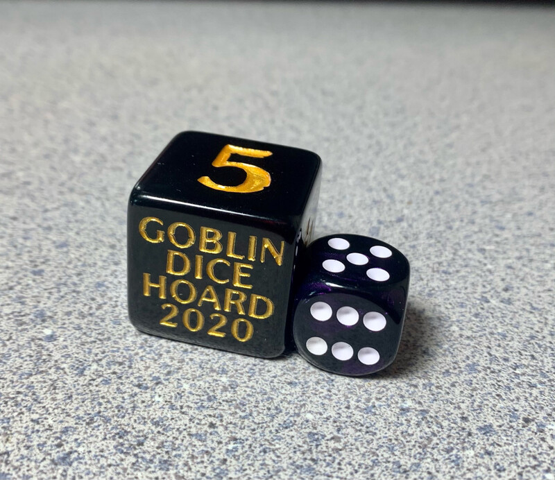 Goblin Dice Hoard 2020 D6 25mm