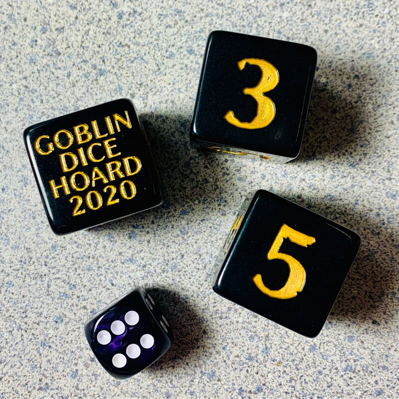 Goblin Dice Hoard 2020 D6 25mm