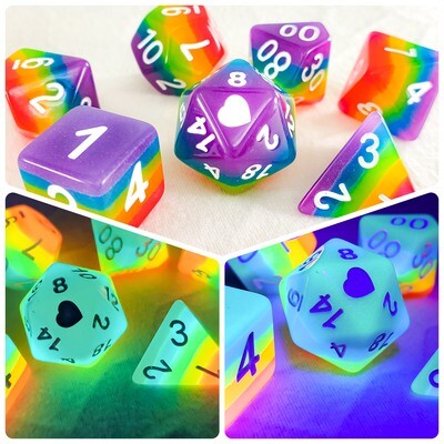 Glow in the Dark Pride Sets