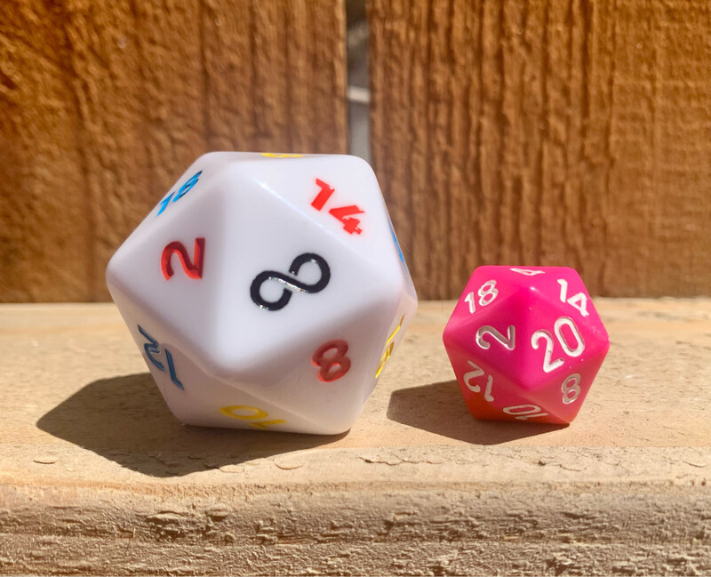 Autism Acceptance D20 - 36mm