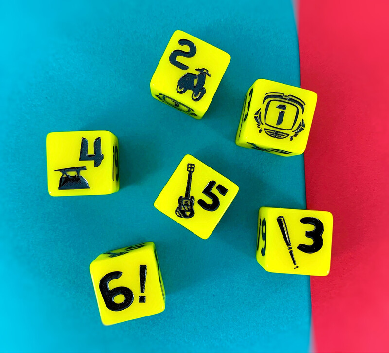 Haruko Dice - Pack of 6 