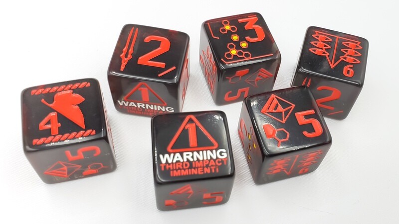 Neon Genesis Dice - Pack of 6