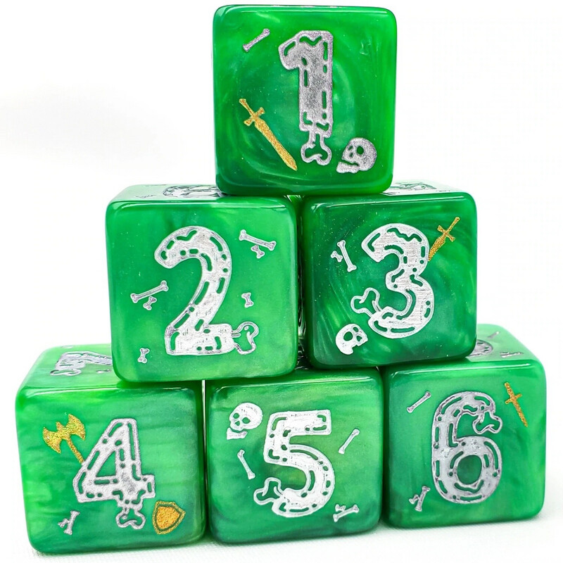 Gelatinous Dice - Pack of 6