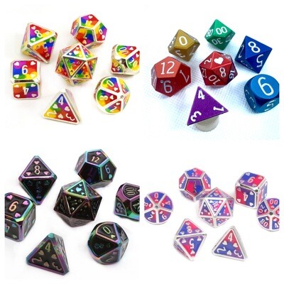 Metal Pride Dice - Kickstarter I