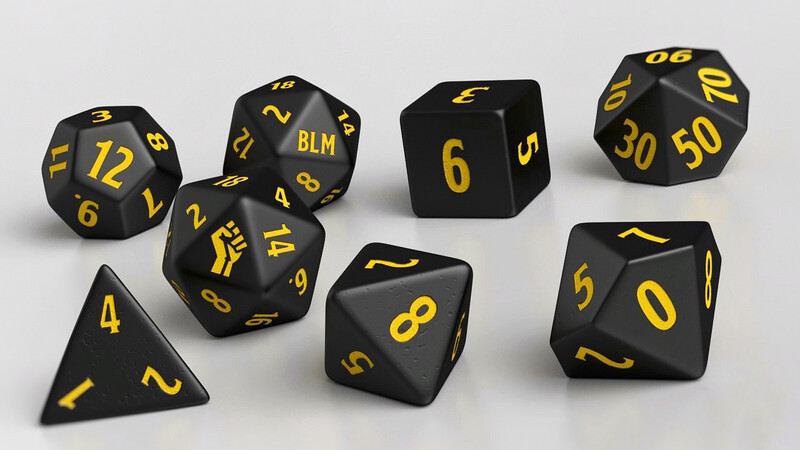 Black Lives Matter Dice Set