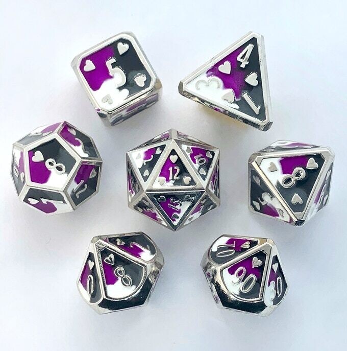 Metal Pride Set - Asexual