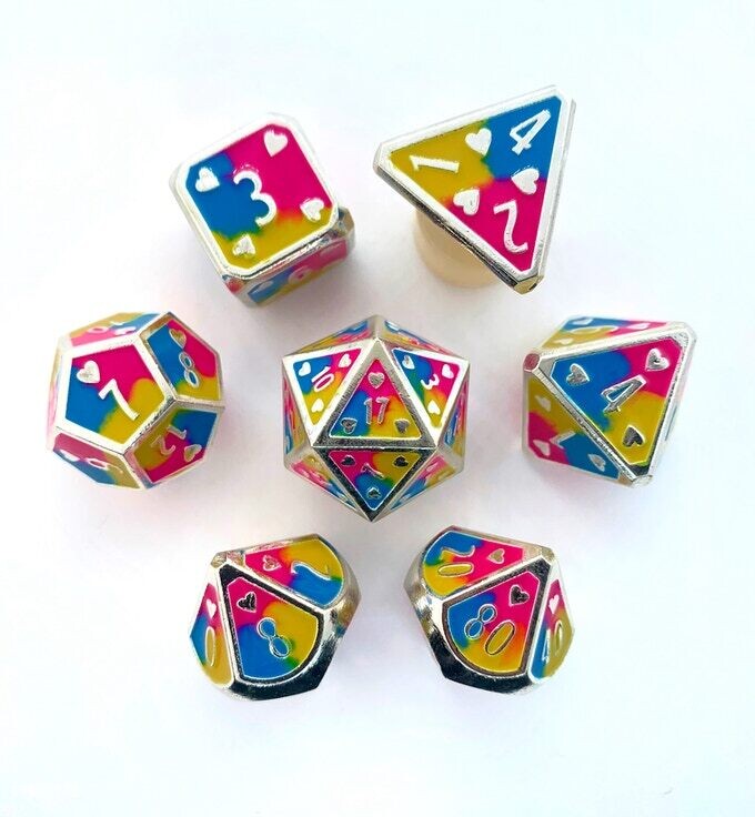 Metal Pride Set - Pansexual