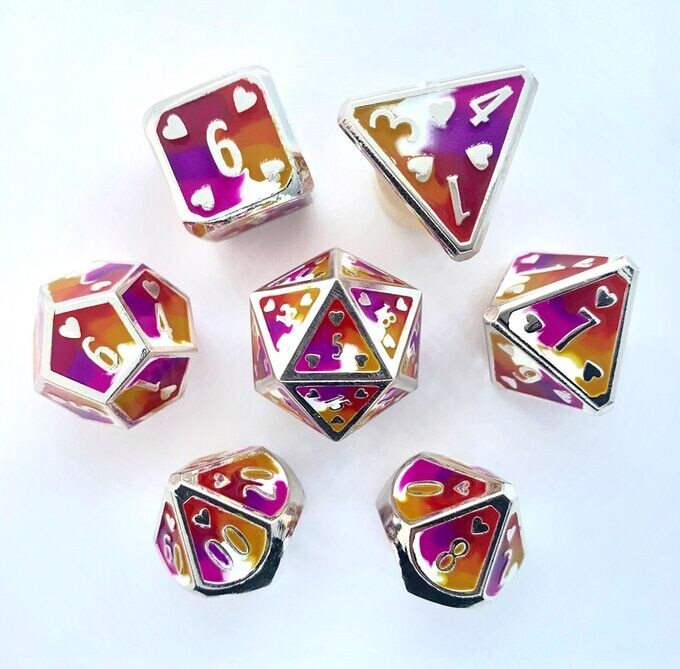 Metal Pride Set - Lesbian