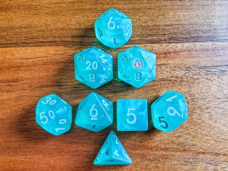 Lotus Dice Set – Supporting Asian Mental Health
