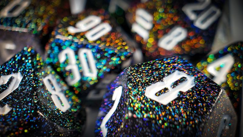 Aurora Prism Dice Set