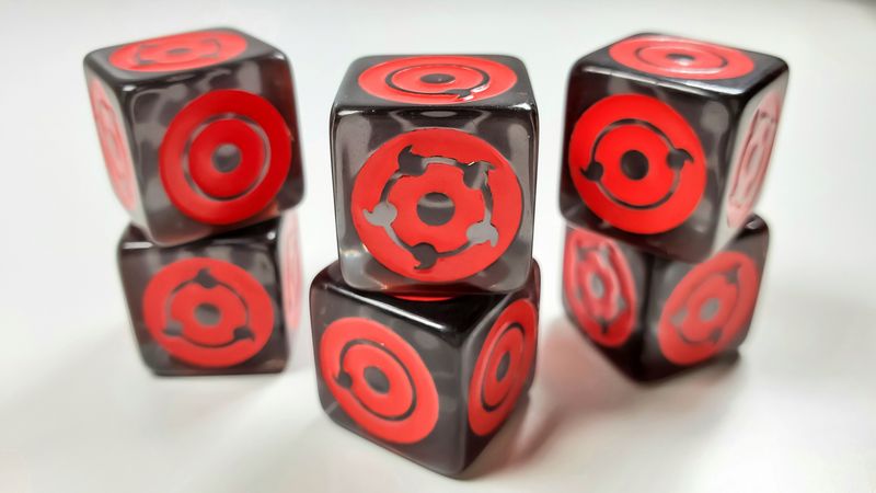 Curse of Hatred Dice - Pack of 6d6