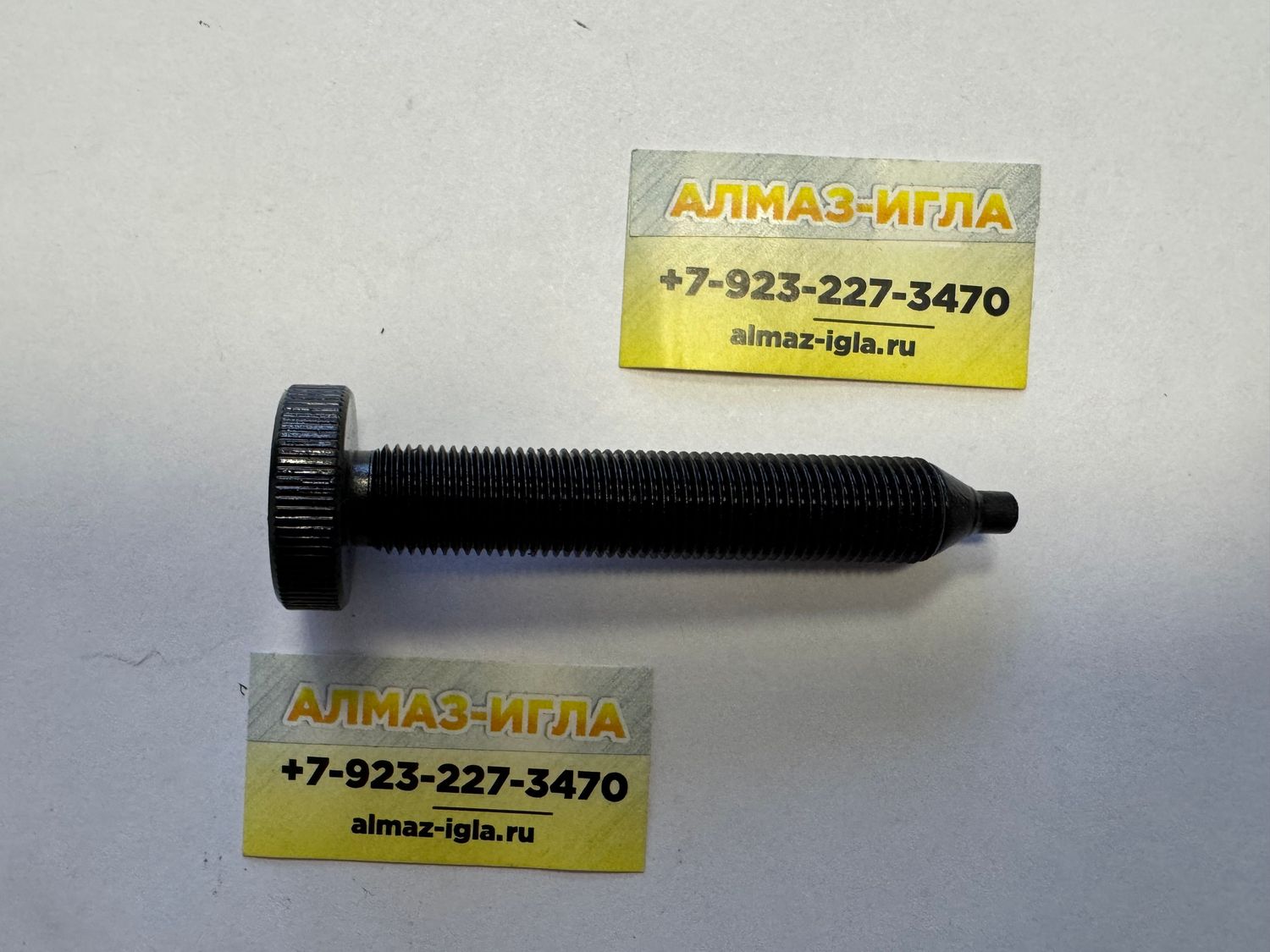 Алмазный карандаш NDT3 УСИЛЕННЫЙ НОСИК (ЭКСПЕРИМЕНТАЛЬНЫЙ) на станок ProSharp L 67mm , носик: Ø 4мм, длина 3мм, CVD вставка, Китай. Не подходит для заточки маленьких радиусов.