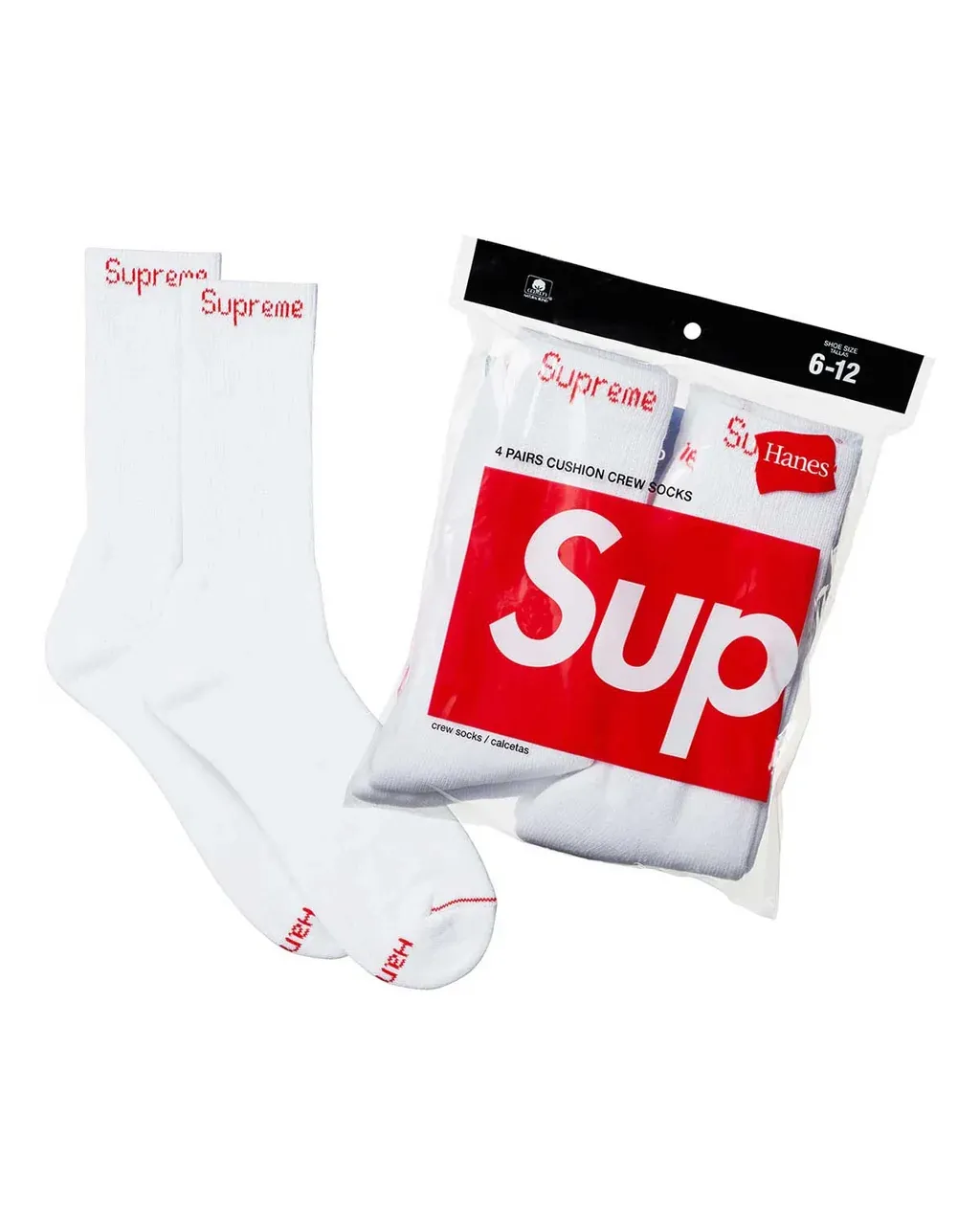 SUPREME SOCKS, Colour: WHITE