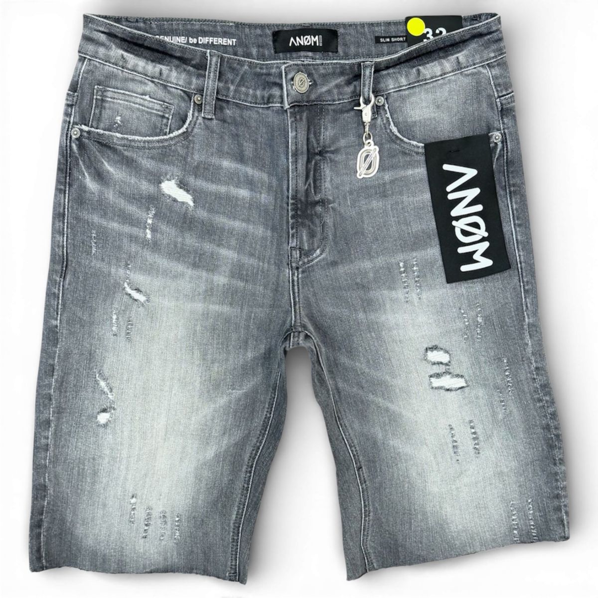 ANOM SHADOW SHORT - LIGHT GRAY WASH
