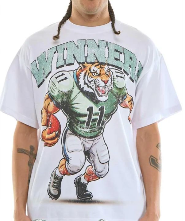 KNT115 WHITE - WINNERS T-SHIRT