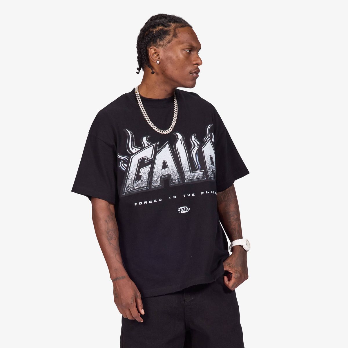 "FORGED" TEE (BLACK)