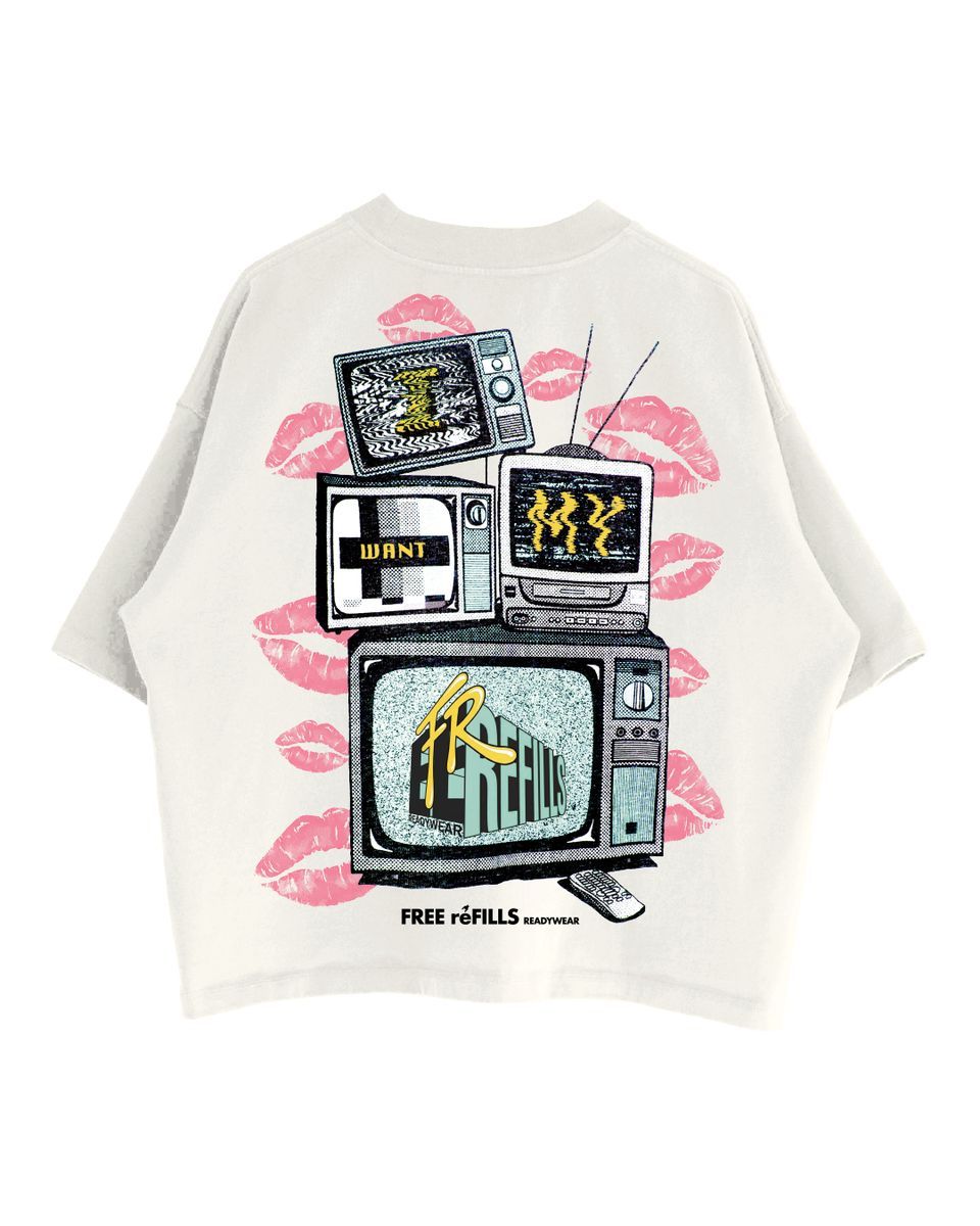 FR TV TEE - OFF WHITE