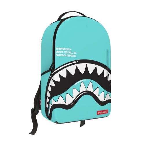 SHARK CENTRAL BUBBLY LIGHT BLUE BACKPACK