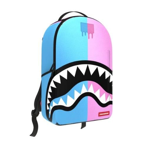SHARK CENTRAL COTTON CANDY SPLIT BACKPACK